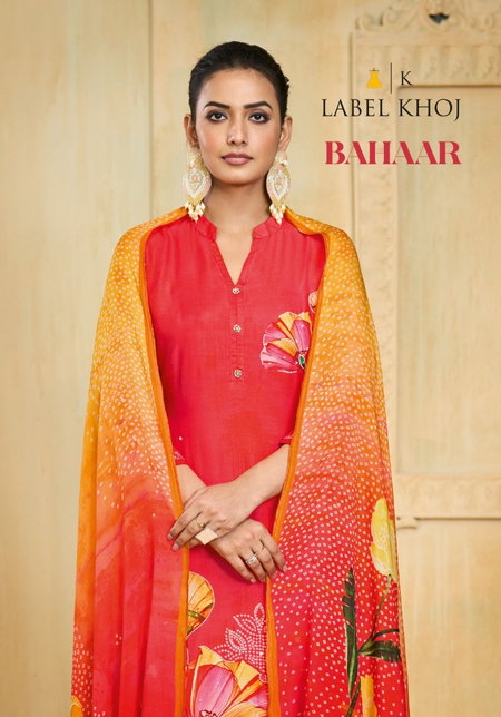 Label Khoj Maslin Kurti With Bottom Dupatta Wholesale Price In Surat